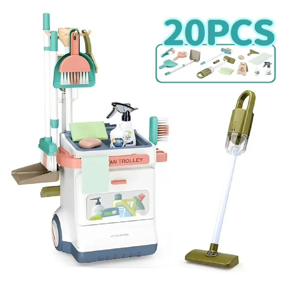 HEADPOP Toy Cleanup Car for Toddlers, Educational Cleanup Car for Kids, Kids Vacuum Cleaner That Really Works, Gift for Ages 3 