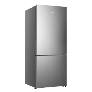 Hisense Fingerprint Resistant Titanium 28" Counter Depth Bottom Mount Refrigerator (15 Cu.Ft.) - RB15A2CSE