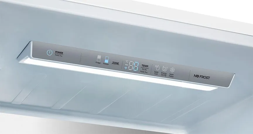 Hisense White 28" Counter Depth Bottom Mount Refrigerator (15 Cu.Ft.) - RB15A2CWE