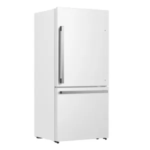 Hisense White 32" Counter-Depth Bottom Mount Refrigerator (17 Cu.Ft.) - RB17A2CWE