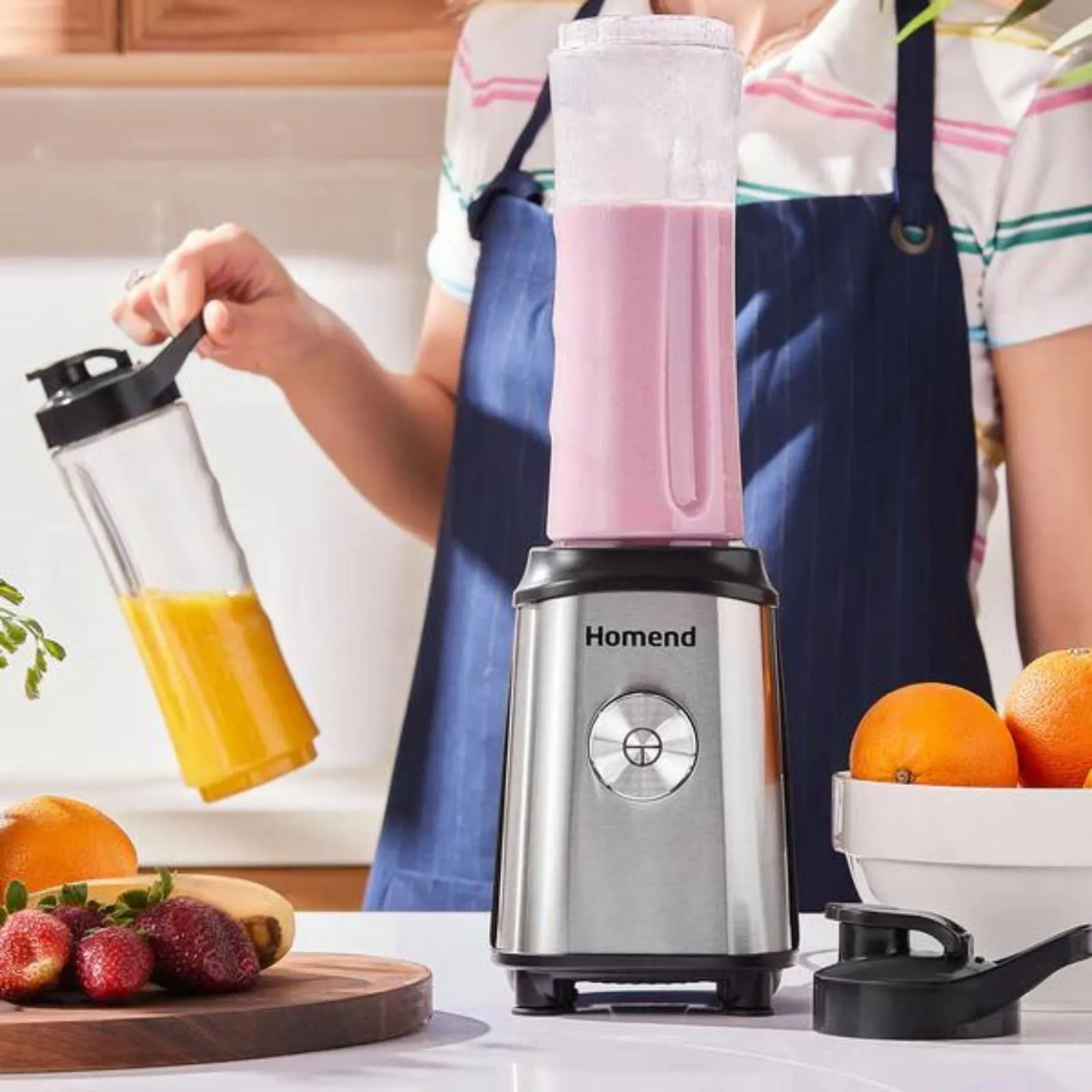 Homend Mixfresh 7010UK Stainless Steel Smoothie Blender