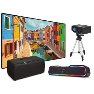 iLive 150" Class FHD (1080P) LED Projector (THE2223BDL)