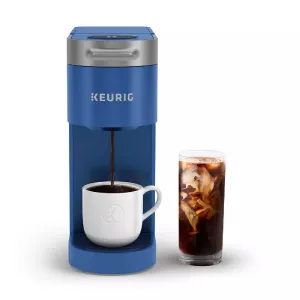 Keurig K-Slim ICED Single-Serve Coffee Maker, Alpine Blue