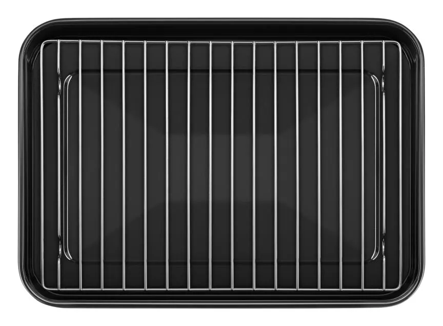 KitchenAid® Black Matte Dual Convection Countertop Oven with Air Fry and Temperature Probe - KCO224BM