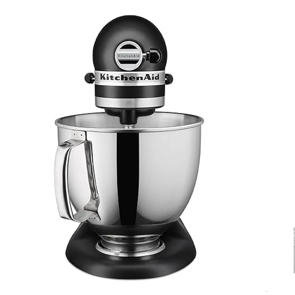 KitchenAid KSM150PSBM 5 Quart Tilt-Head Stand Mixer with Brushed Stainless Steel Bowl