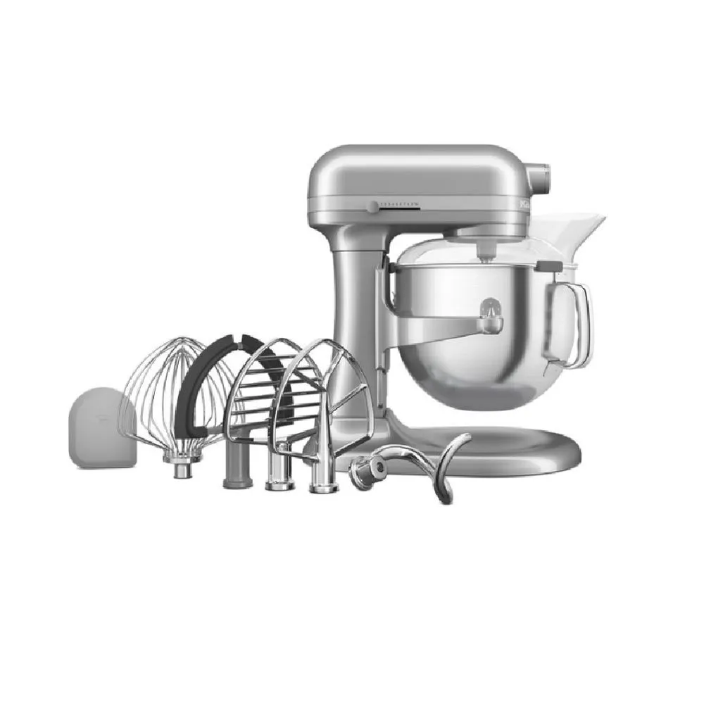 KitchenAid KSM70SNDXCU 7 Quart Bowl-Lift Stand Mixer with Redesigned Premium Touchpoints - Contour Silver