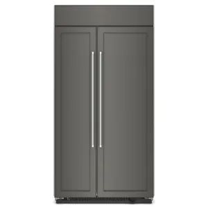 KitchenAid Panel Ready Built-In Side-by-Side Refrigerator (25.5 Cu. Ft.) - KBSN702MPA