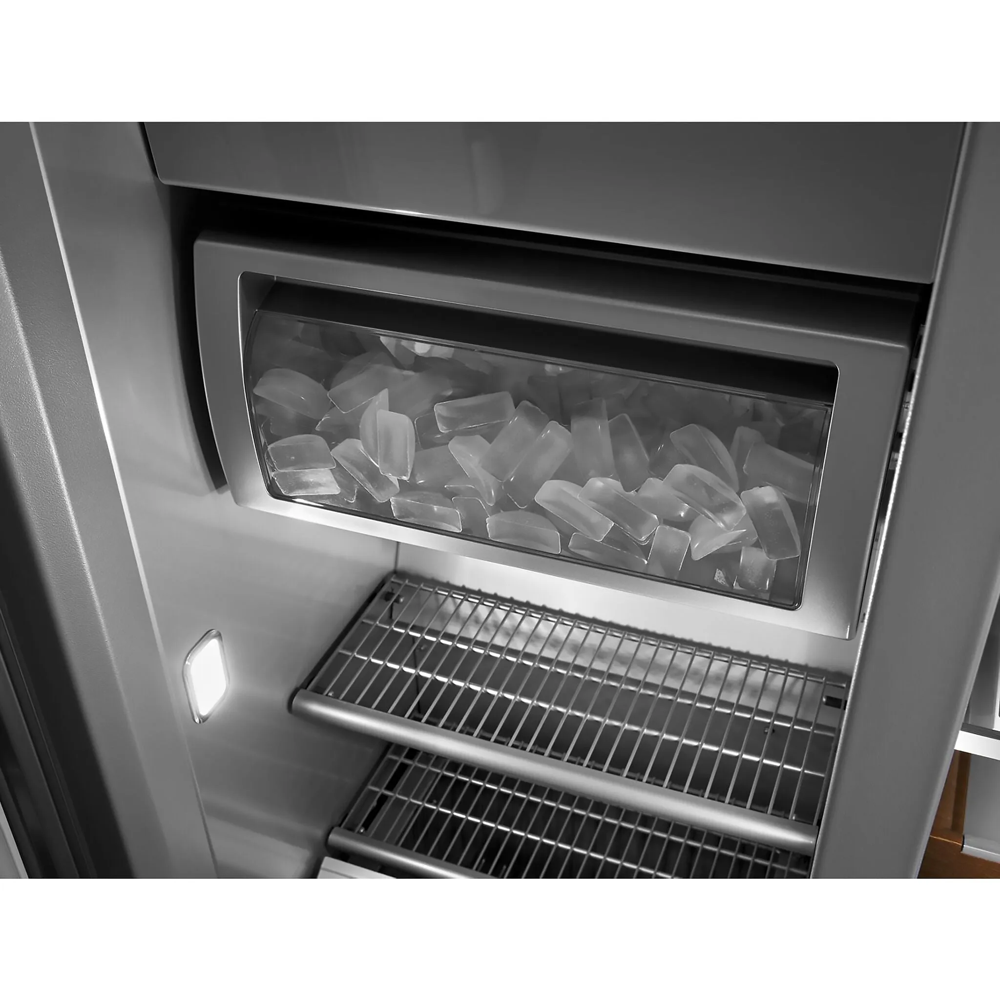 KitchenAid Panel Ready Built-In Side-by-Side Refrigerator (25.5 Cu. Ft.) - KBSN702MPA