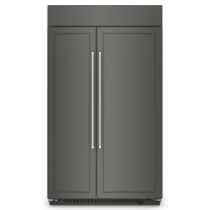 KitchenAid Panel Ready Built-In Side-by-Side Refrigerator (30 Cu. Ft.) - KBSN708MPA