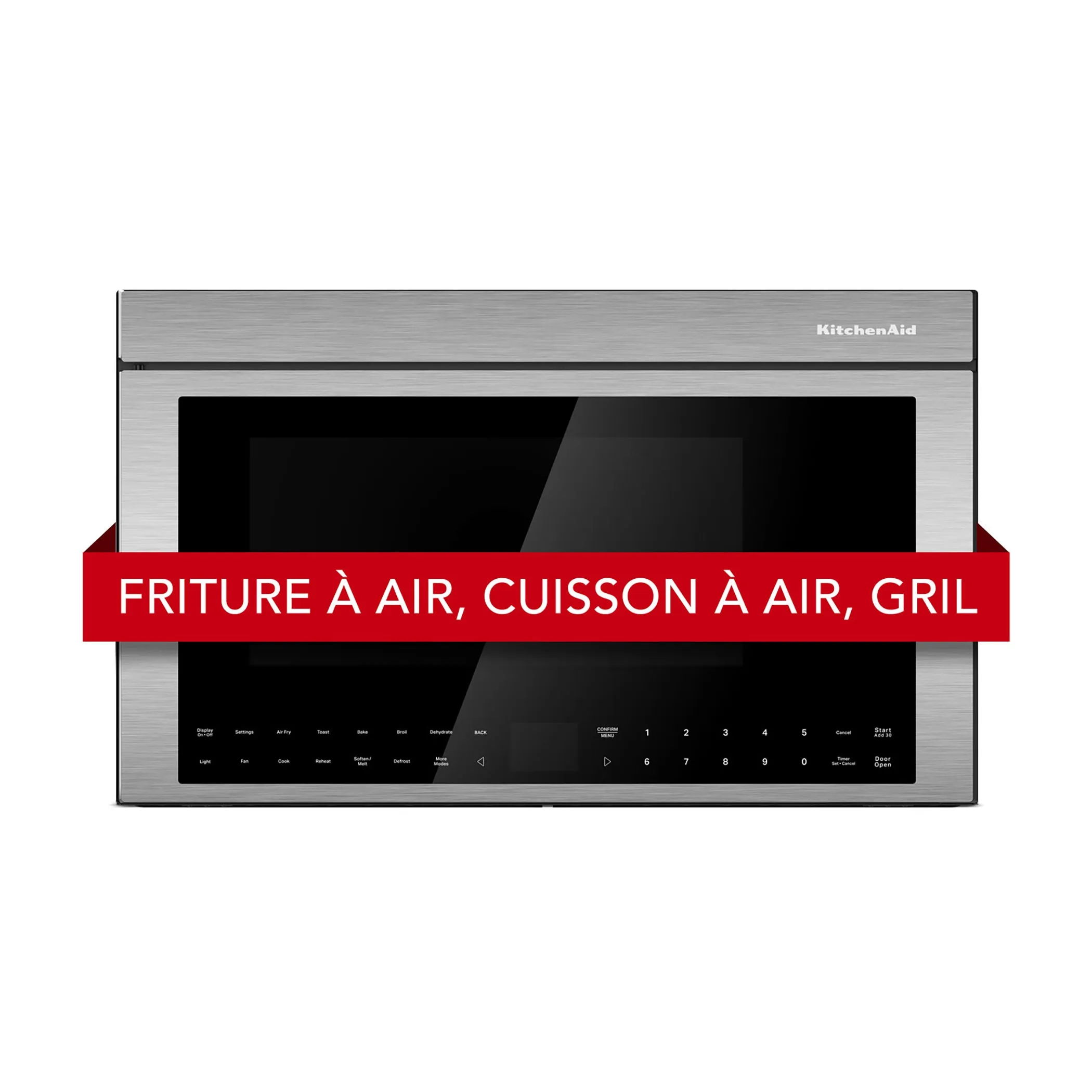 KitchenAid PrintShield Stainless Over-the-Range Microwave (1.1 Cu Ft) - YKMMF530PPS
