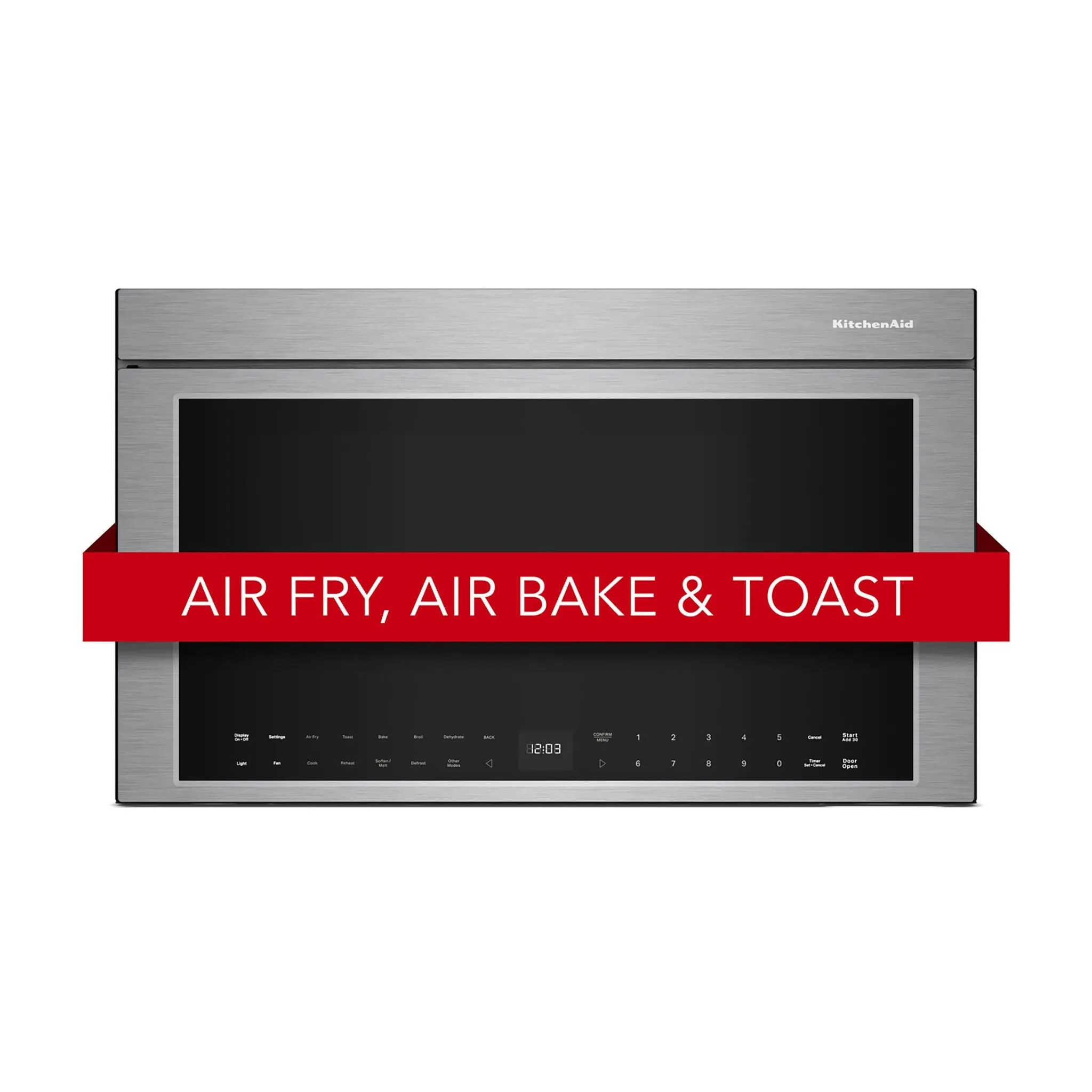 KitchenAid PrintShield Stainless Over-the-Range Microwave (1.1 Cu Ft) - YKMMF730PPS