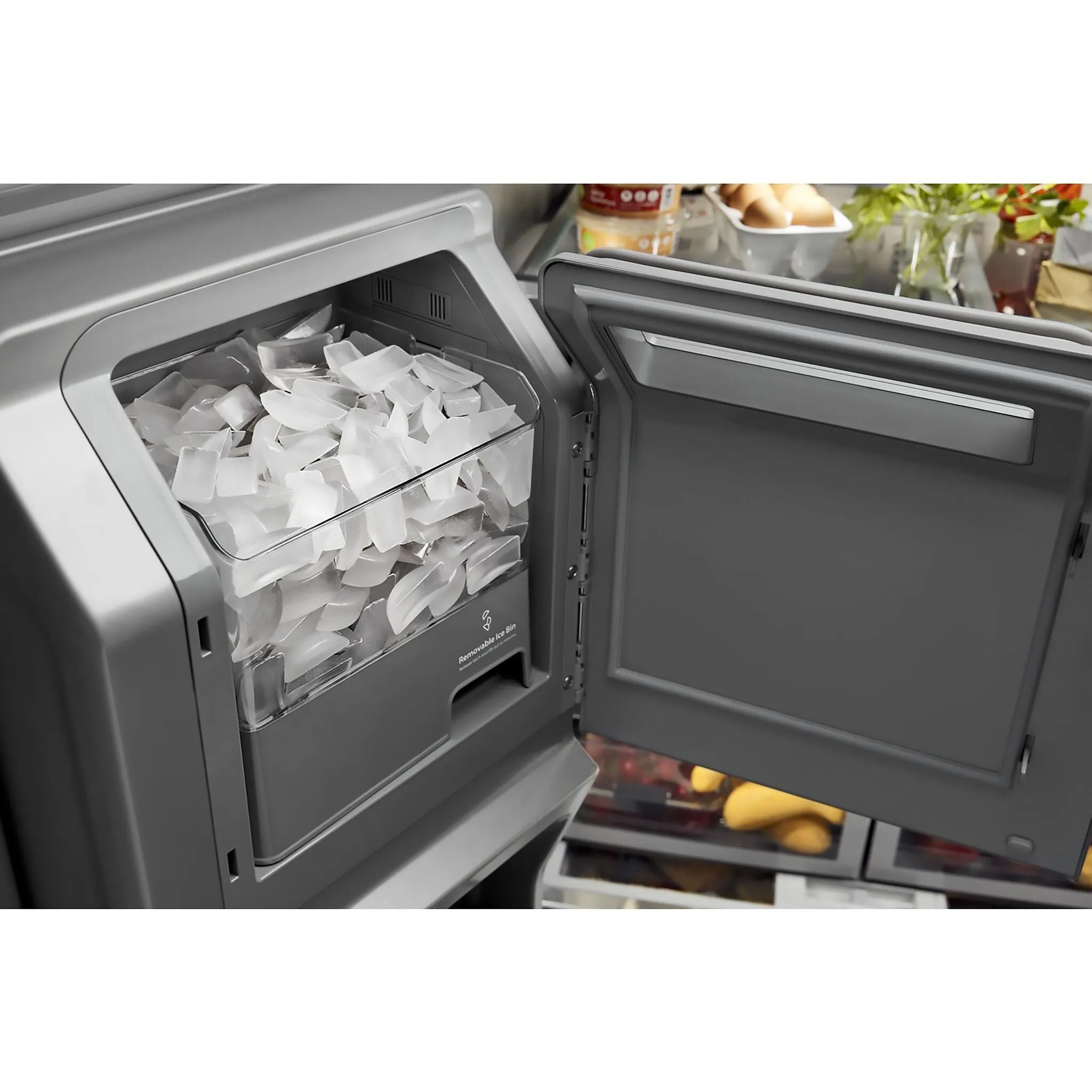 KitchenAid PrintShield™ Stainless Steel French Door Refrigerator (27 Cu.Ft.) - KRFF577KPS