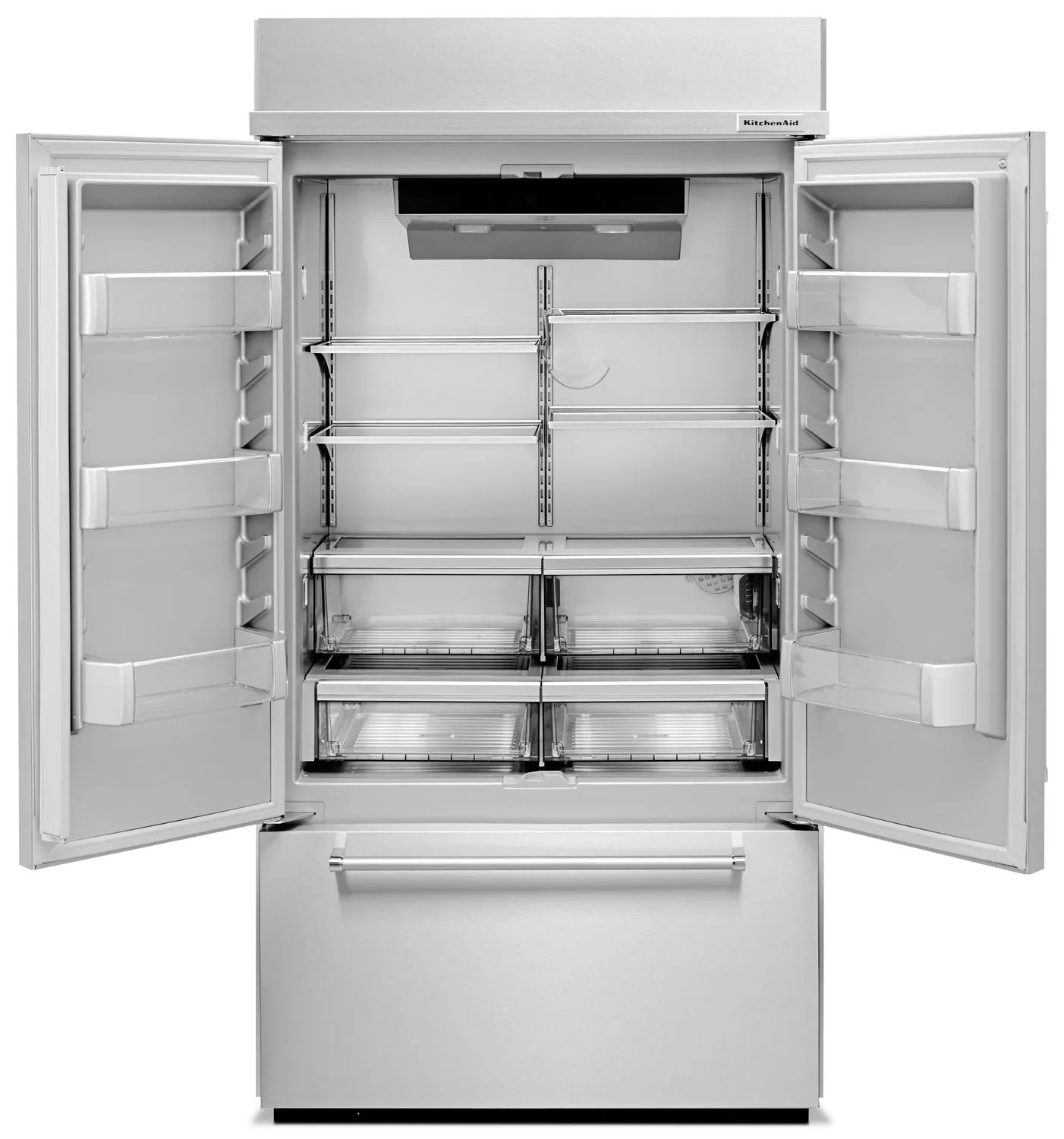 KitchenAid Stainless Steel French Door Refrigerator (24.2 Cu. Ft.) - KBFN502ESS