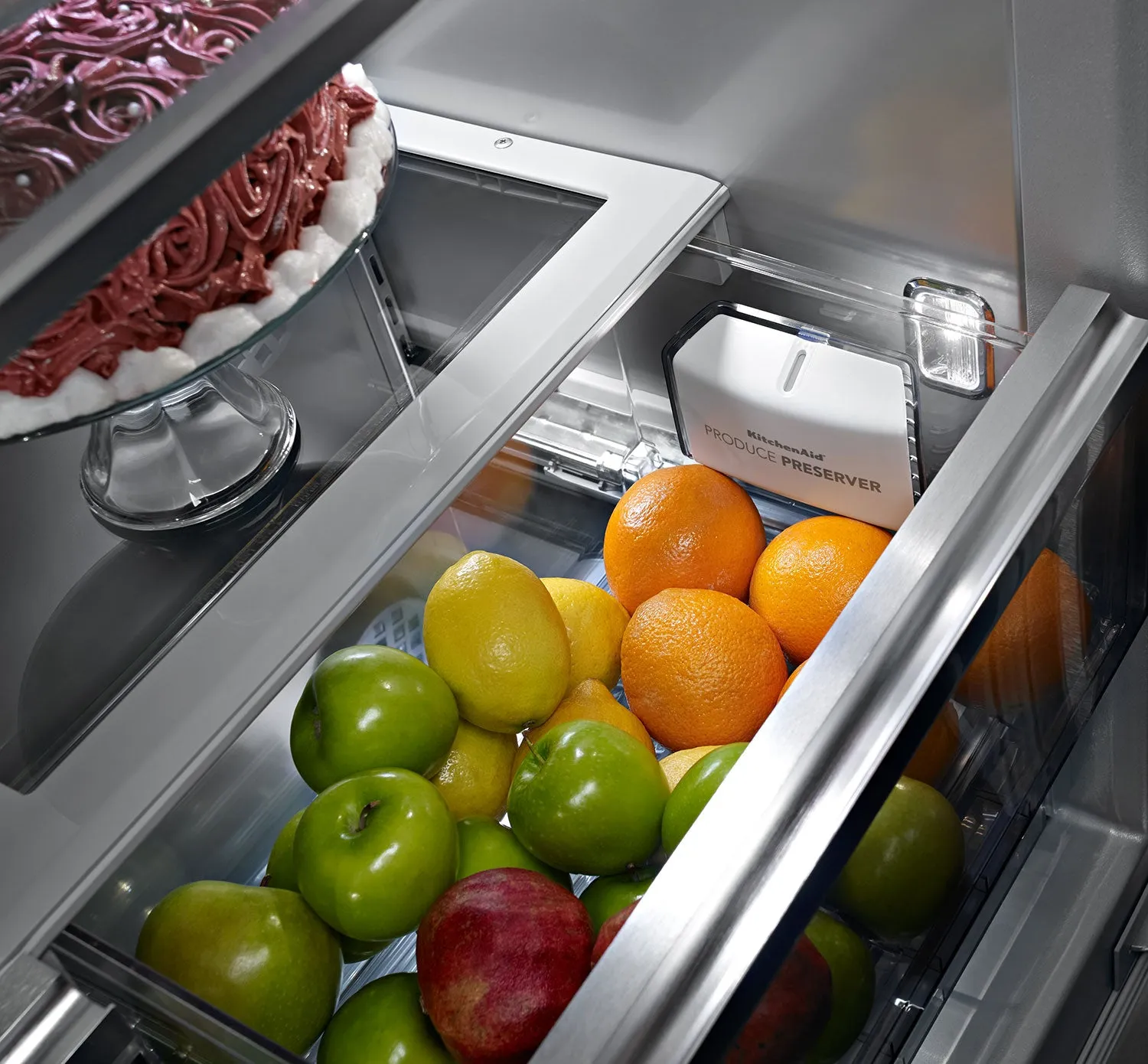 KitchenAid Stainless Steel French Door Refrigerator (24.2 Cu. Ft.) - KBFN502ESS