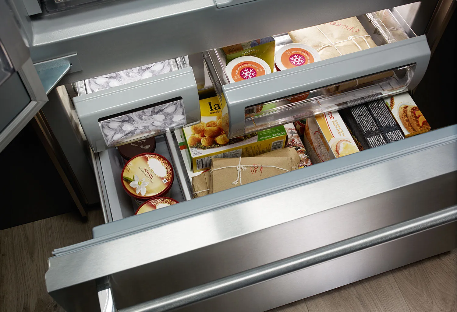 KitchenAid Stainless Steel French Door Refrigerator (24.2 Cu. Ft.) - KBFN502ESS
