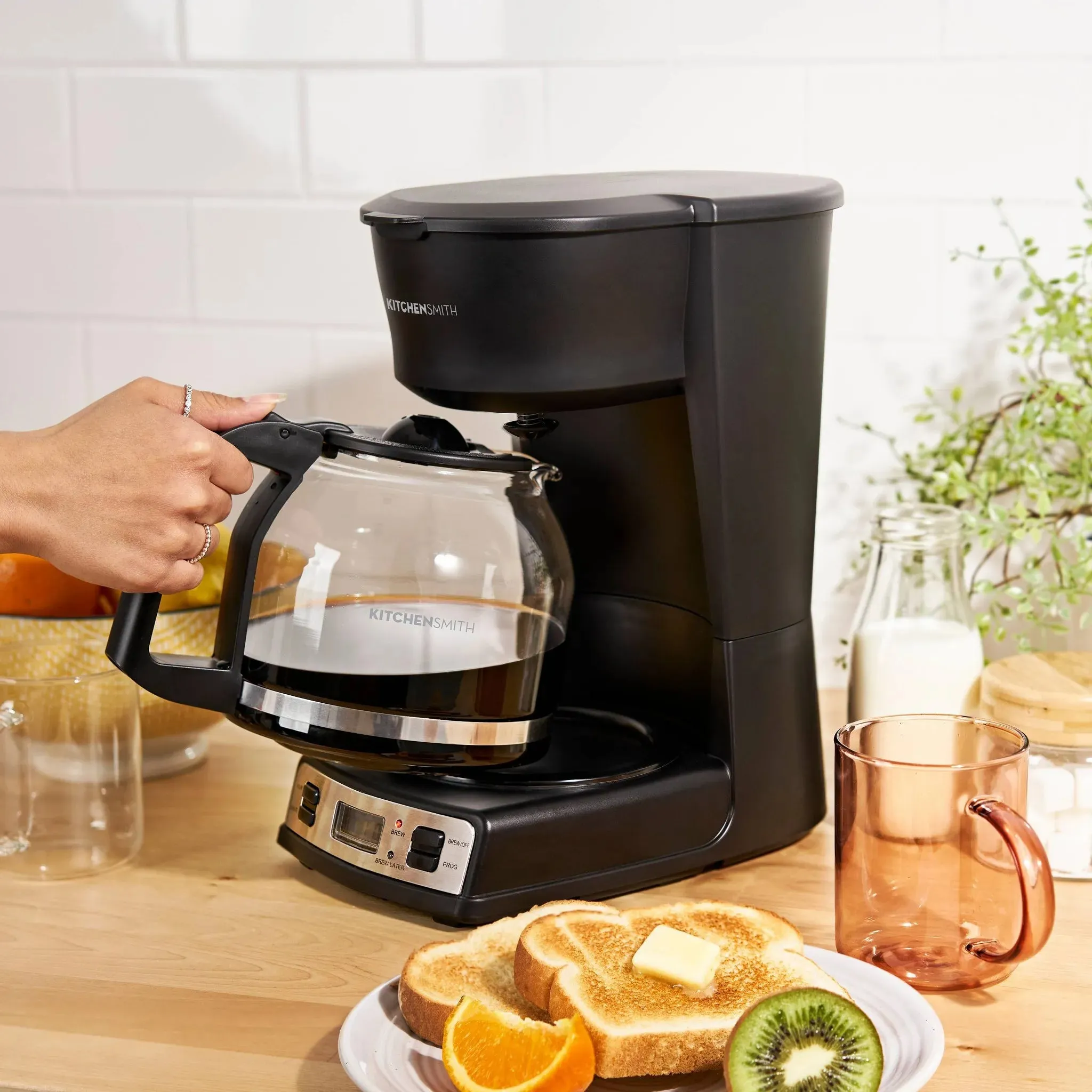 KitchenSmith by Bella 12 Cup Programmable Coffeemaker