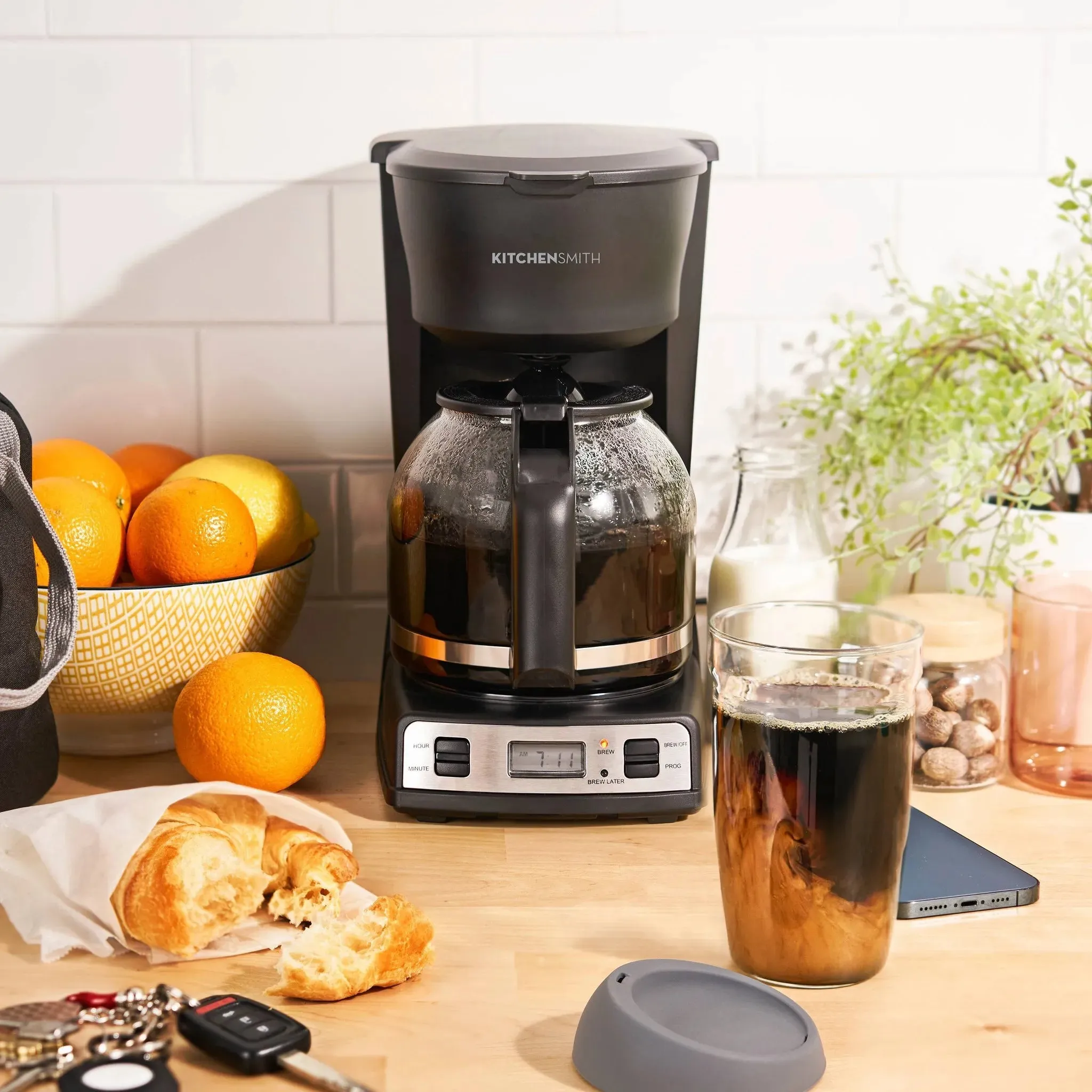 KitchenSmith by Bella 12 Cup Programmable Coffeemaker