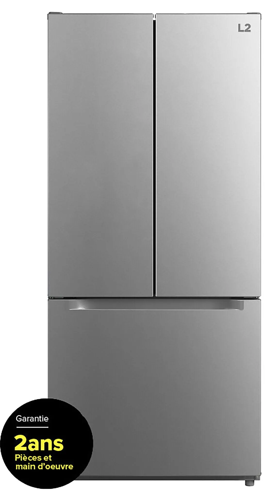 L2 Stainless Steel French Door Refrigerator (18.4 Cu.Ft.) - LRF18B5AST