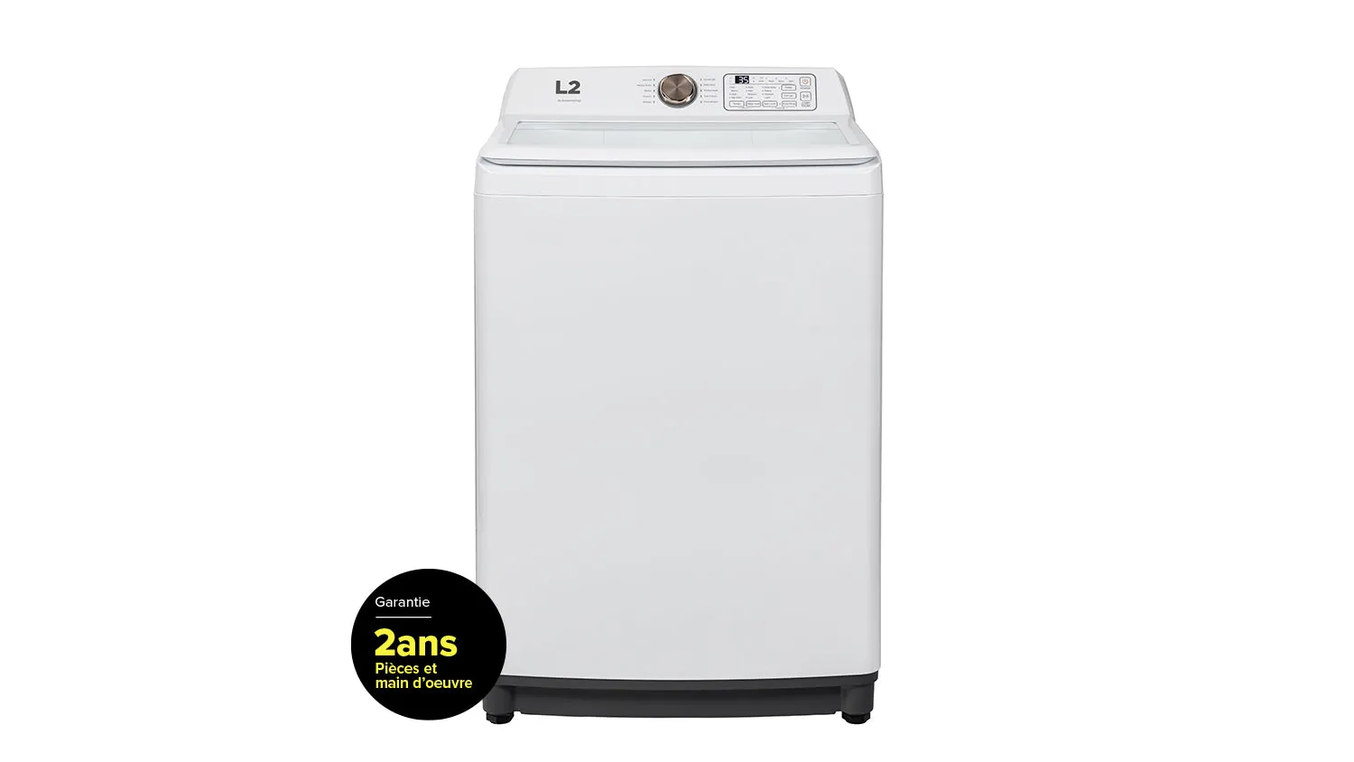 L2 White Top Load Washer (5.2 Cu. Ff) - LT52N1BWWC