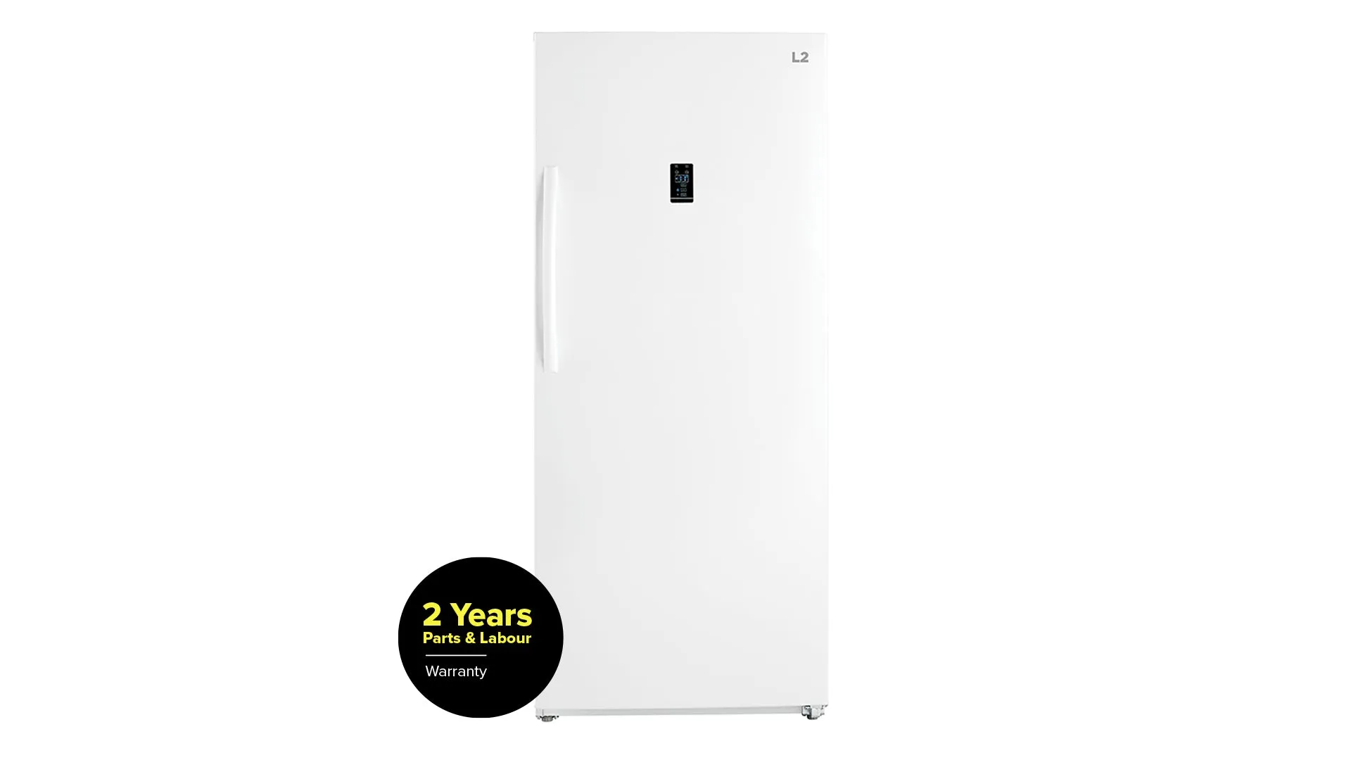 L2 White Upright Freezer and Convertible Fridge ( 17 Cu. Ft) - LRU17B6AWW