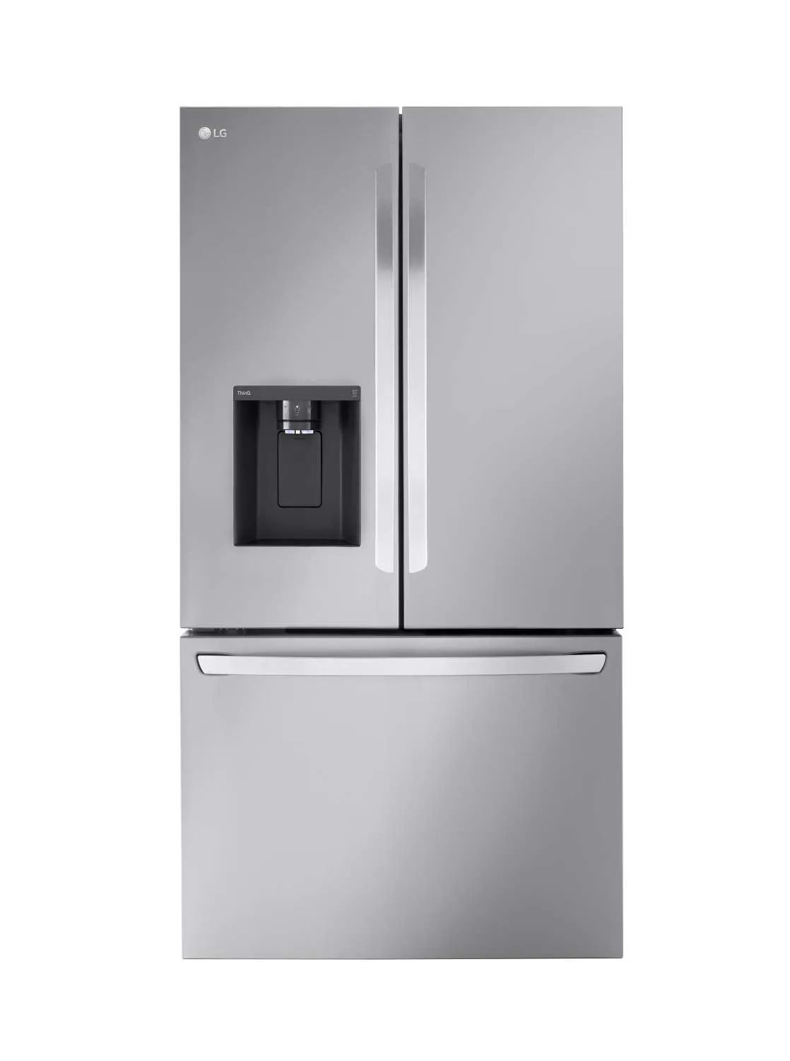 LG Smart Counter-Depth MAX™ Stainless Steel French Door Refrigerator (26 cu. ft.) - LRFXC2606S