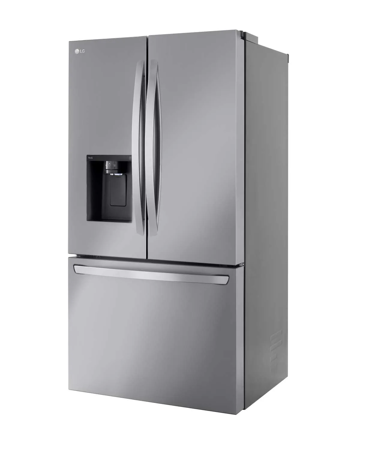 LG Smart Counter-Depth MAX™ Stainless Steel French Door Refrigerator (26 cu. ft.) - LRFXC2606S