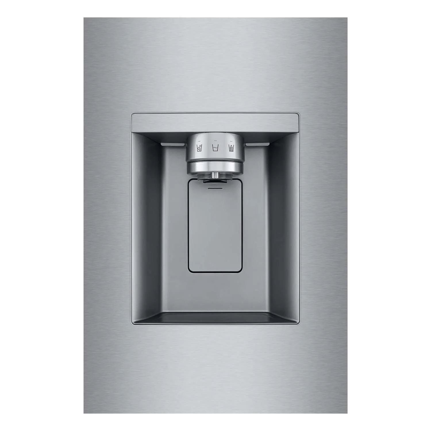 LG Smart Counter-Depth MAX™ Stainless Steel French Door Refrigerator with Four Types of Ice (26 cu. ft.) - LRYXC2606S