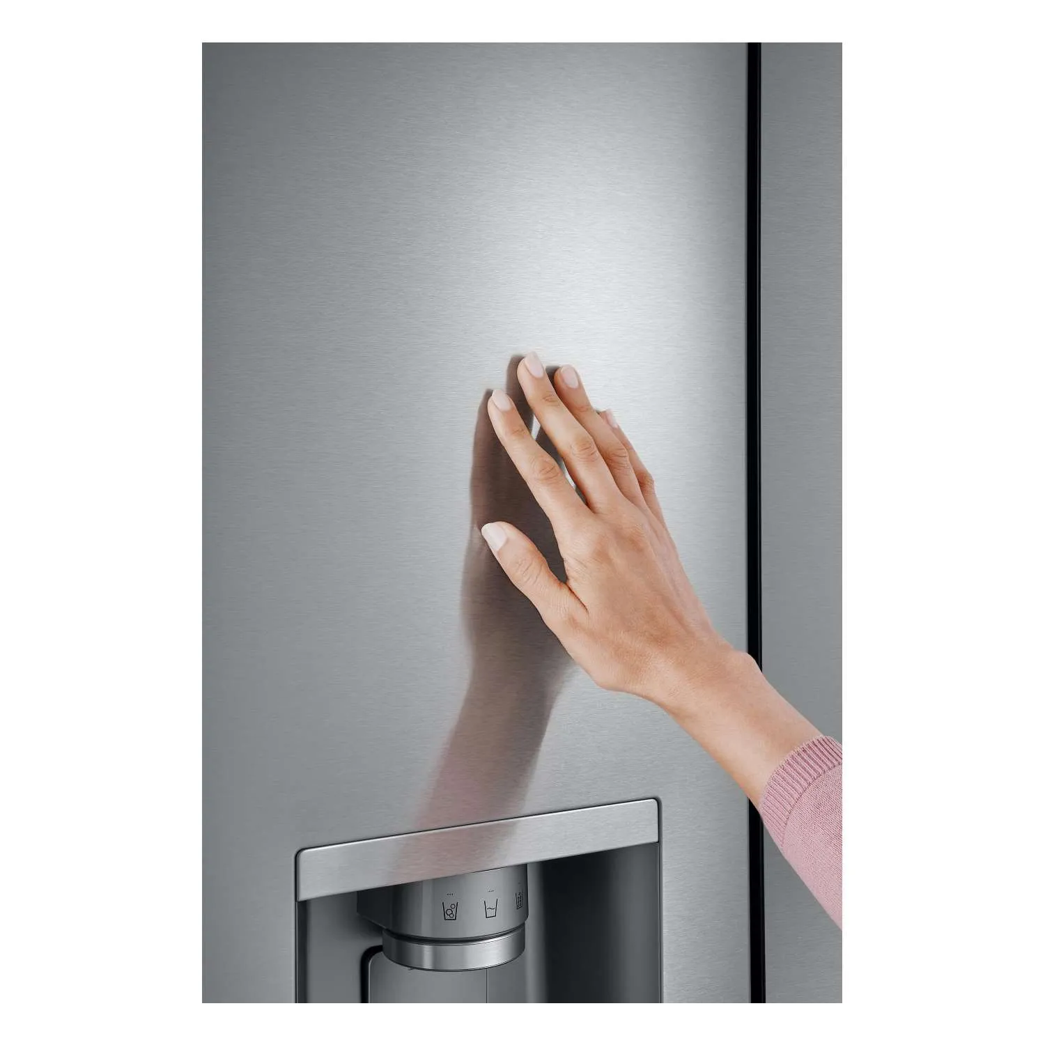 LG Smart Counter-Depth MAX™ Stainless Steel French Door Refrigerator with Four Types of Ice (26 cu. ft.) - LRYXC2606S
