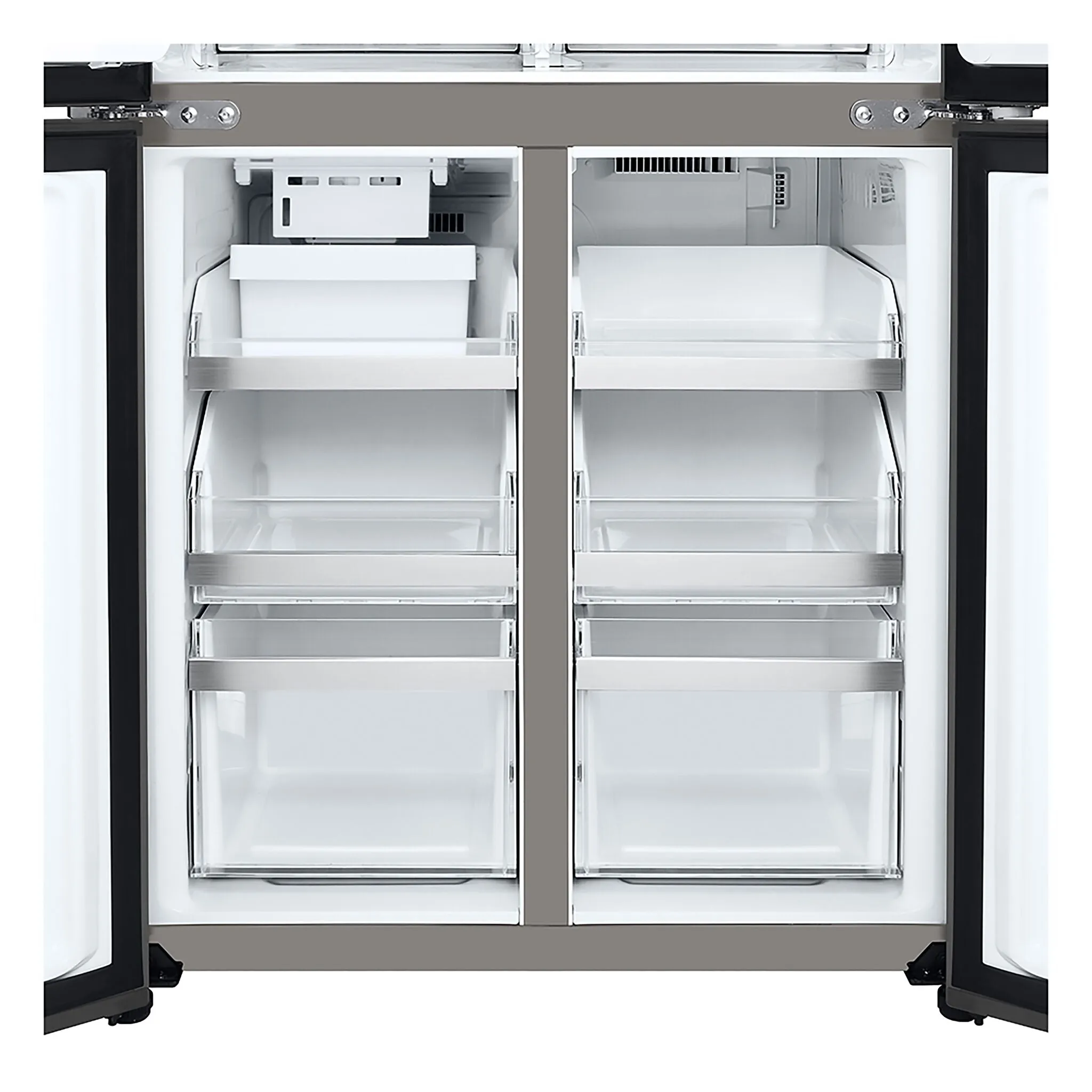 LG Smudge Resistant Stainless Steel French 4-Door Counter-Depth Refrigerator with Ice Maker (19 cu.ft) - LF19C8200S