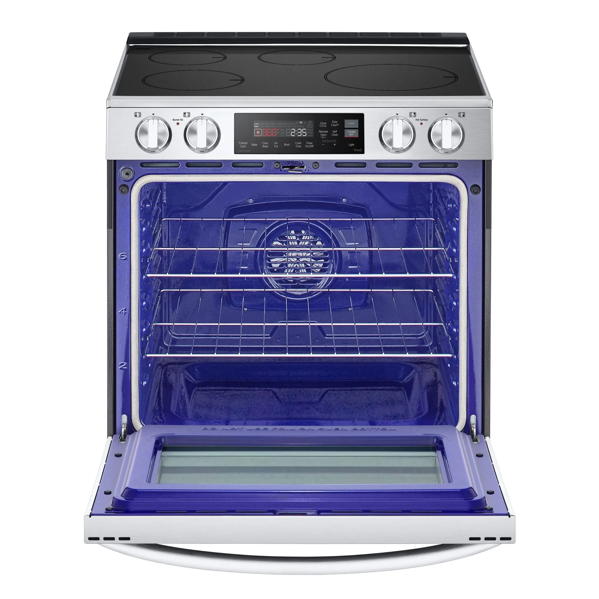 LG Smudge Resistant Stainless Steel Kitchen Package with French Door Refrigerator, Induction Range & Built-In Dishwasher