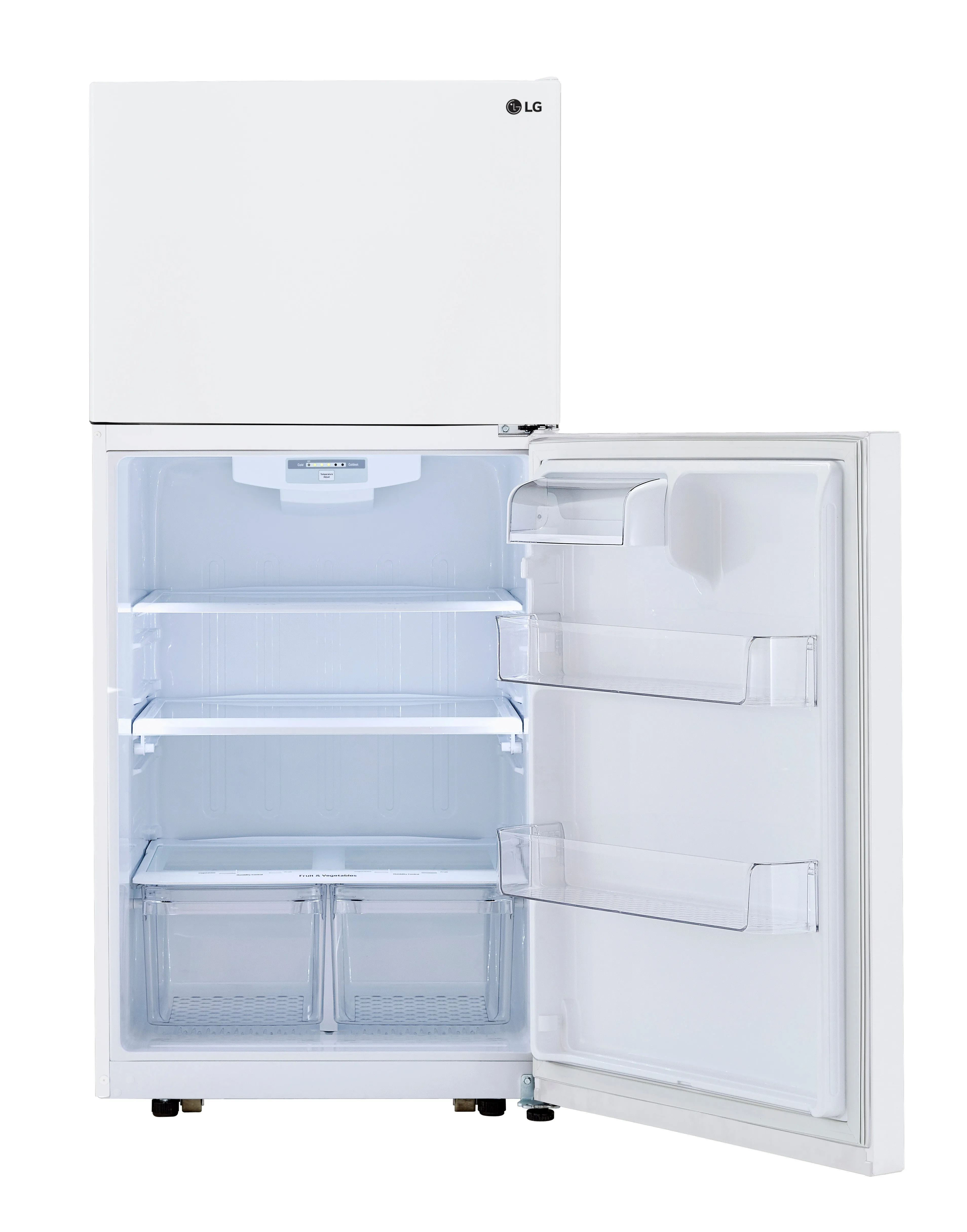 LG White 30” Top Mount Refrigerator (20 Cu.Ft.) - LTCS20020W