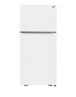 LG White 30” Top Mount Refrigerator (20 Cu.Ft.) - LTCS20020W