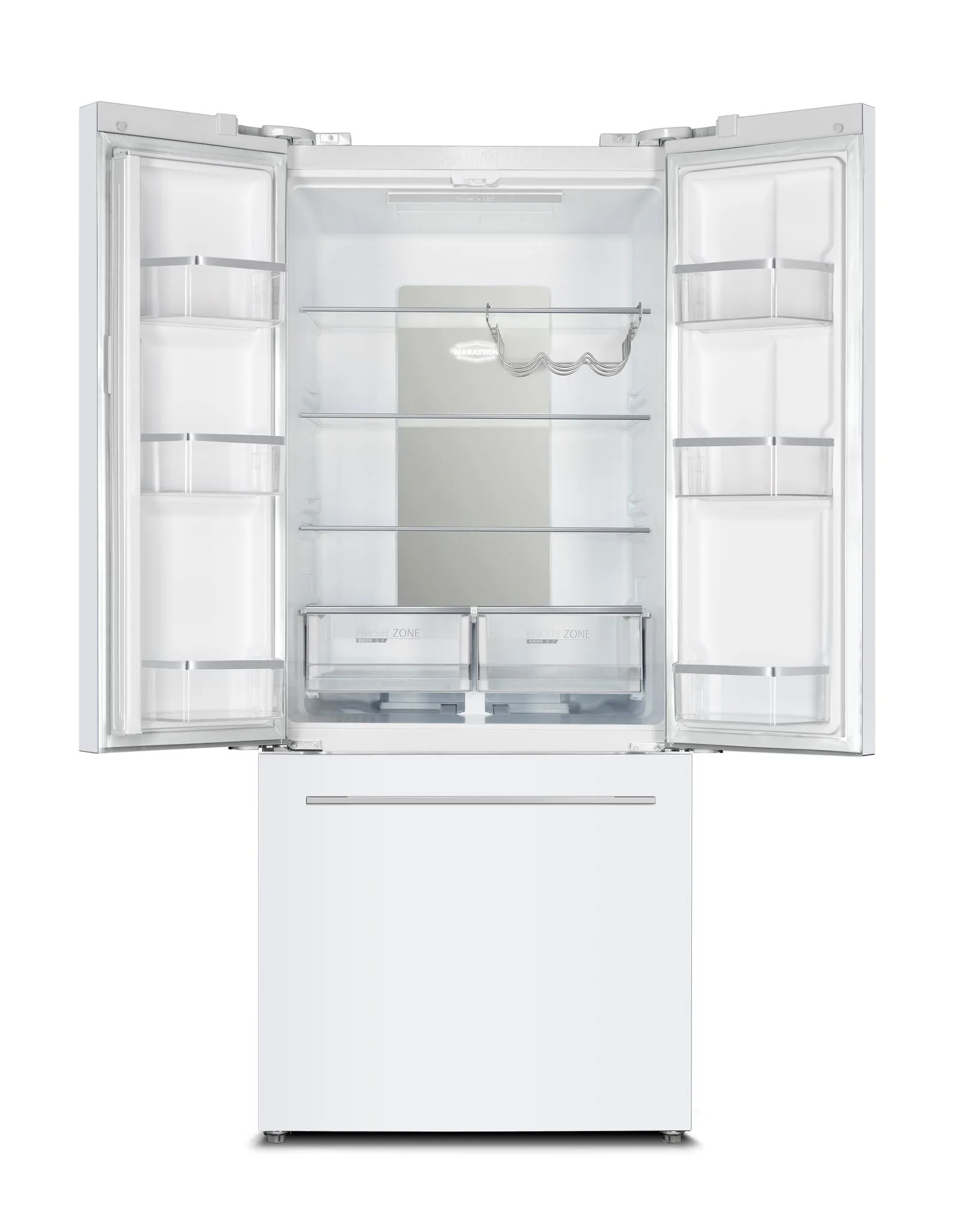 Marathon 30" White French Door Refrigerator (18.0 cu. ft.) - MFF180WFD-1