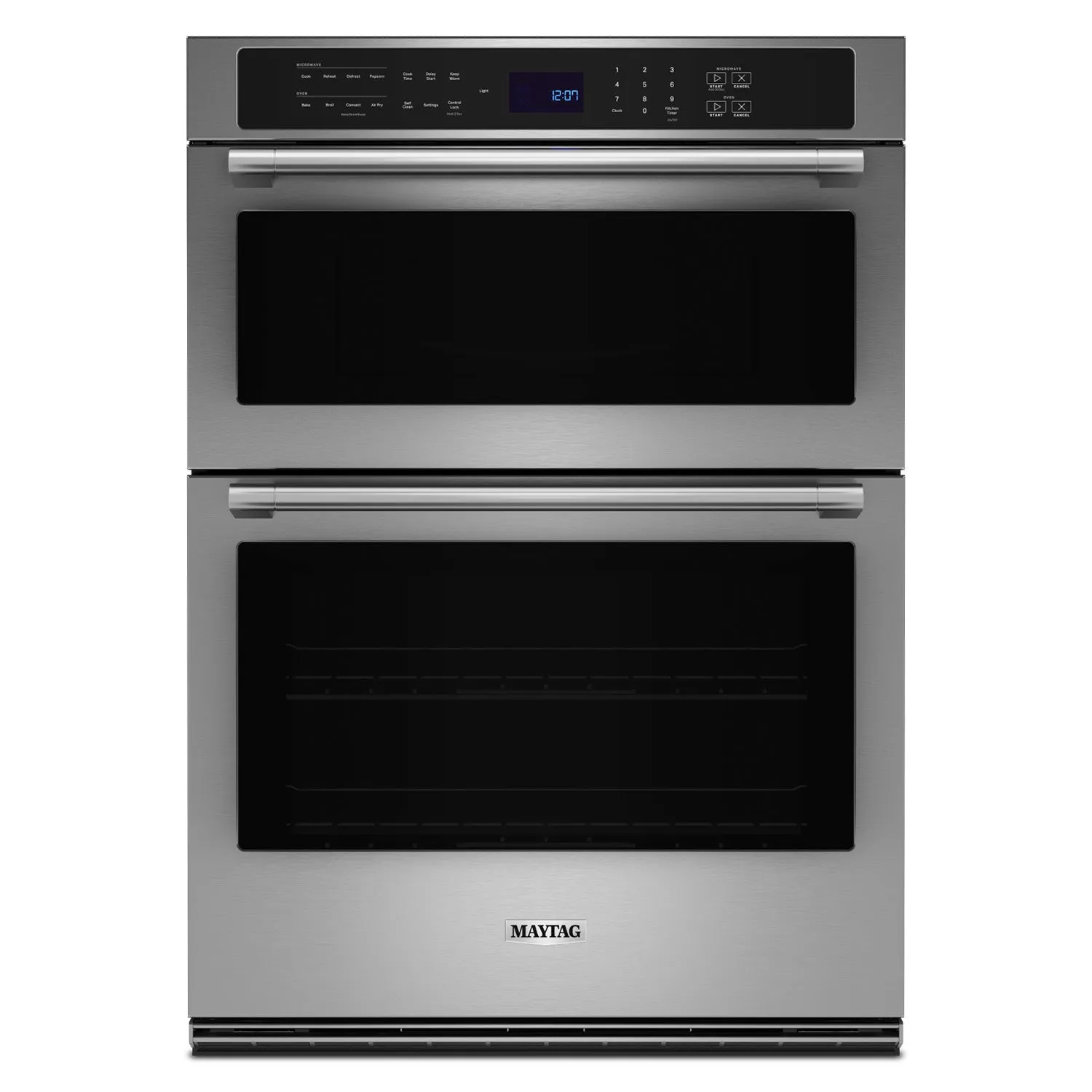 Maytag Fingerprint Resistant Stainless Steel Combi Wall Oven (6.40 Cu Ft) - MOEC6030LZ