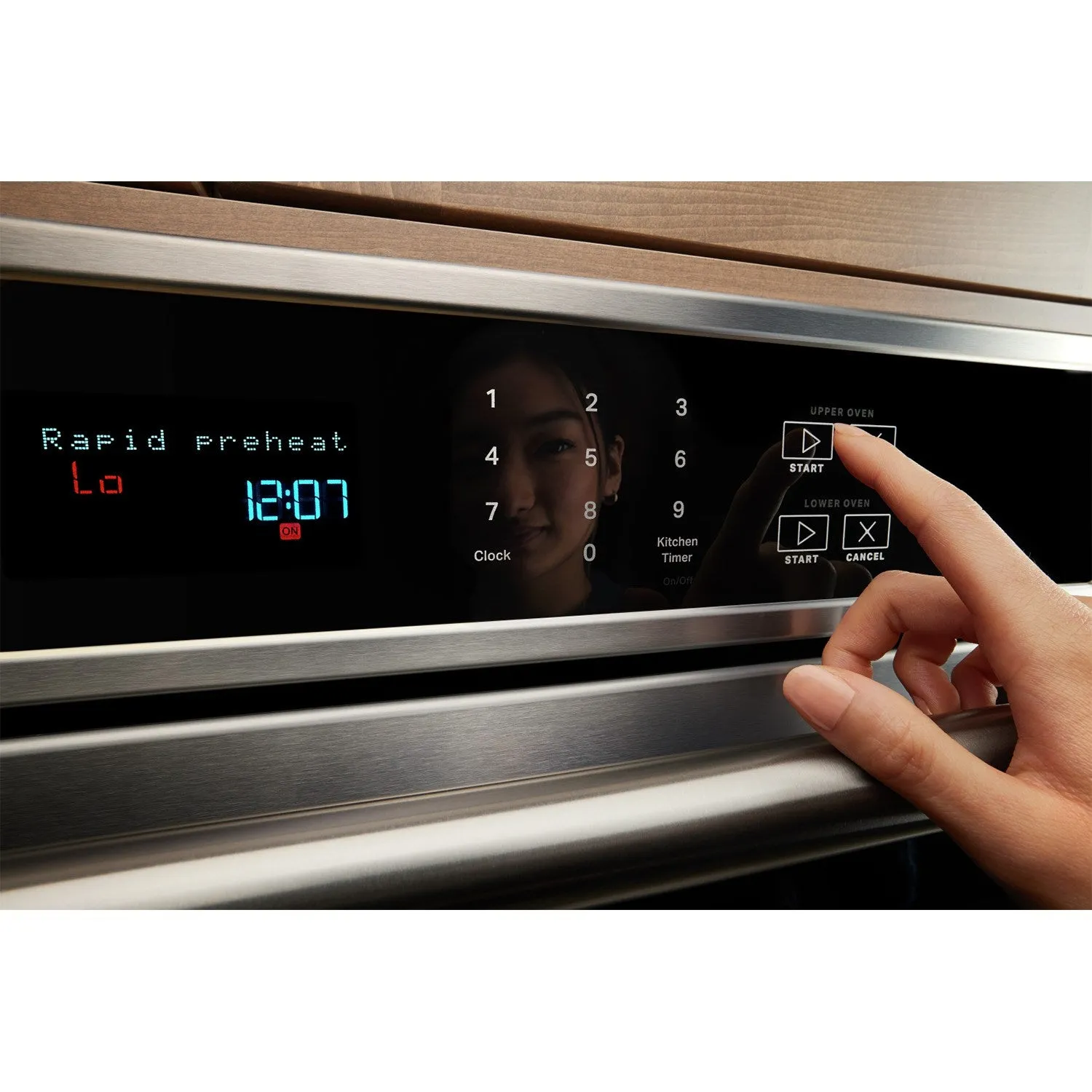 Maytag Fingerprint Resistant Stainless Steel Double Wall Oven (10.00 Cu Ft) - MOED6030LZ