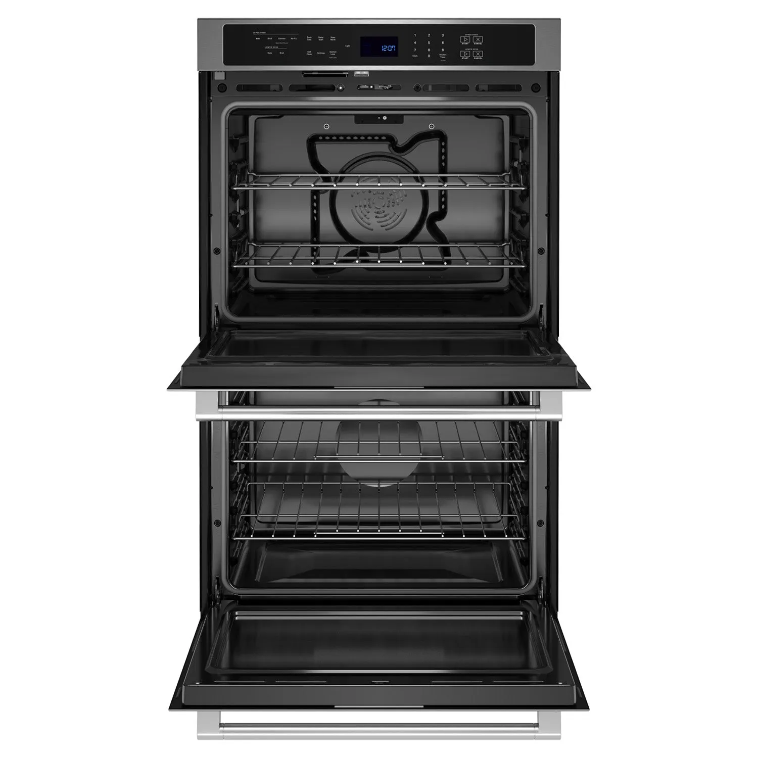 Maytag Fingerprint Resistant Stainless Steel Double Wall Oven (10.00 Cu Ft) - MOED6030LZ