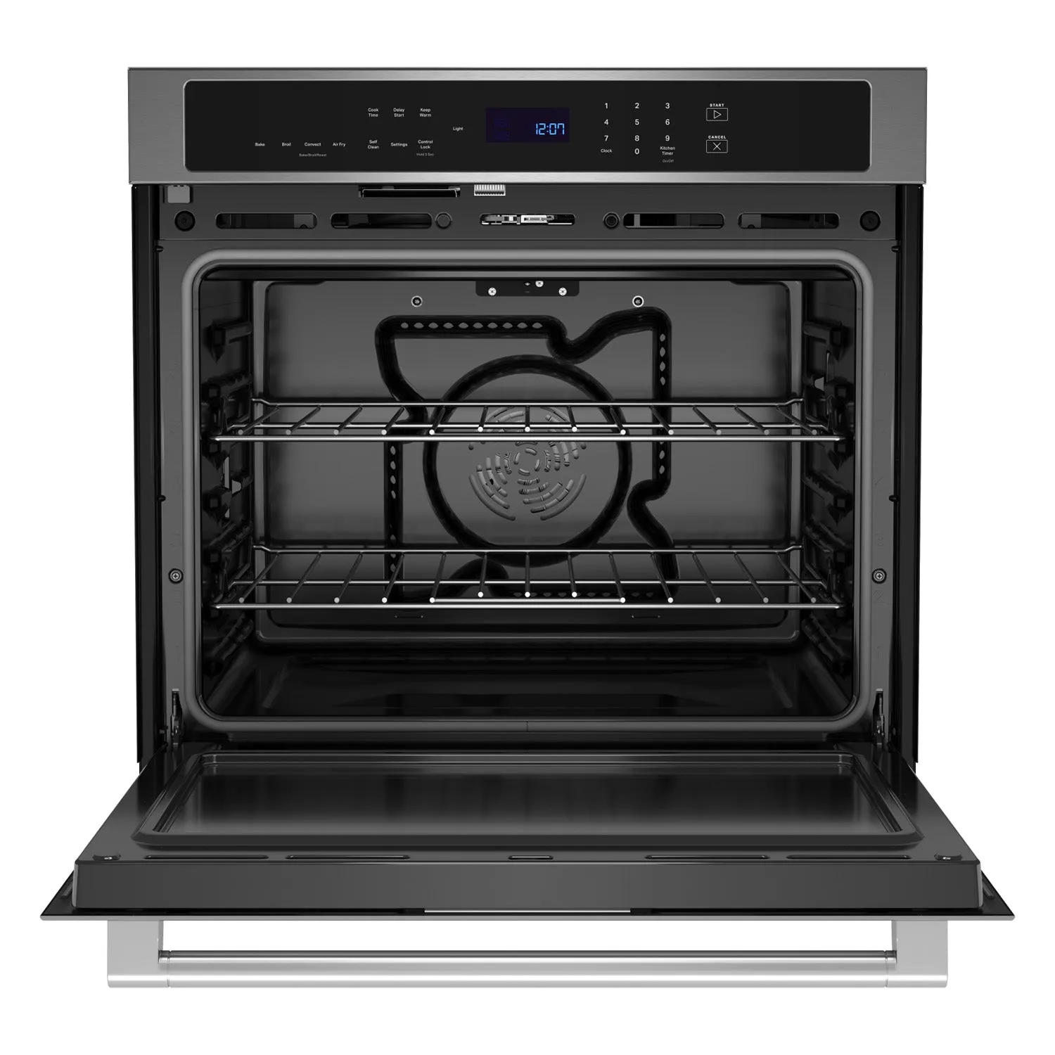 Maytag Fingerprint Resistant Stainless Steel Wall Oven with Air Fry (5.00 Cu Ft) - MOES6030LZ