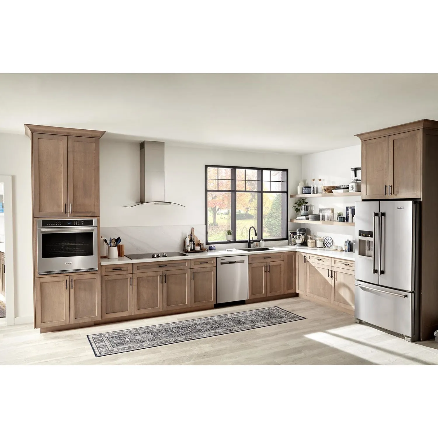 Maytag Fingerprint Resistant Stainless Steel Wall Oven with Air Fry (5.00 Cu Ft) - MOES6030LZ