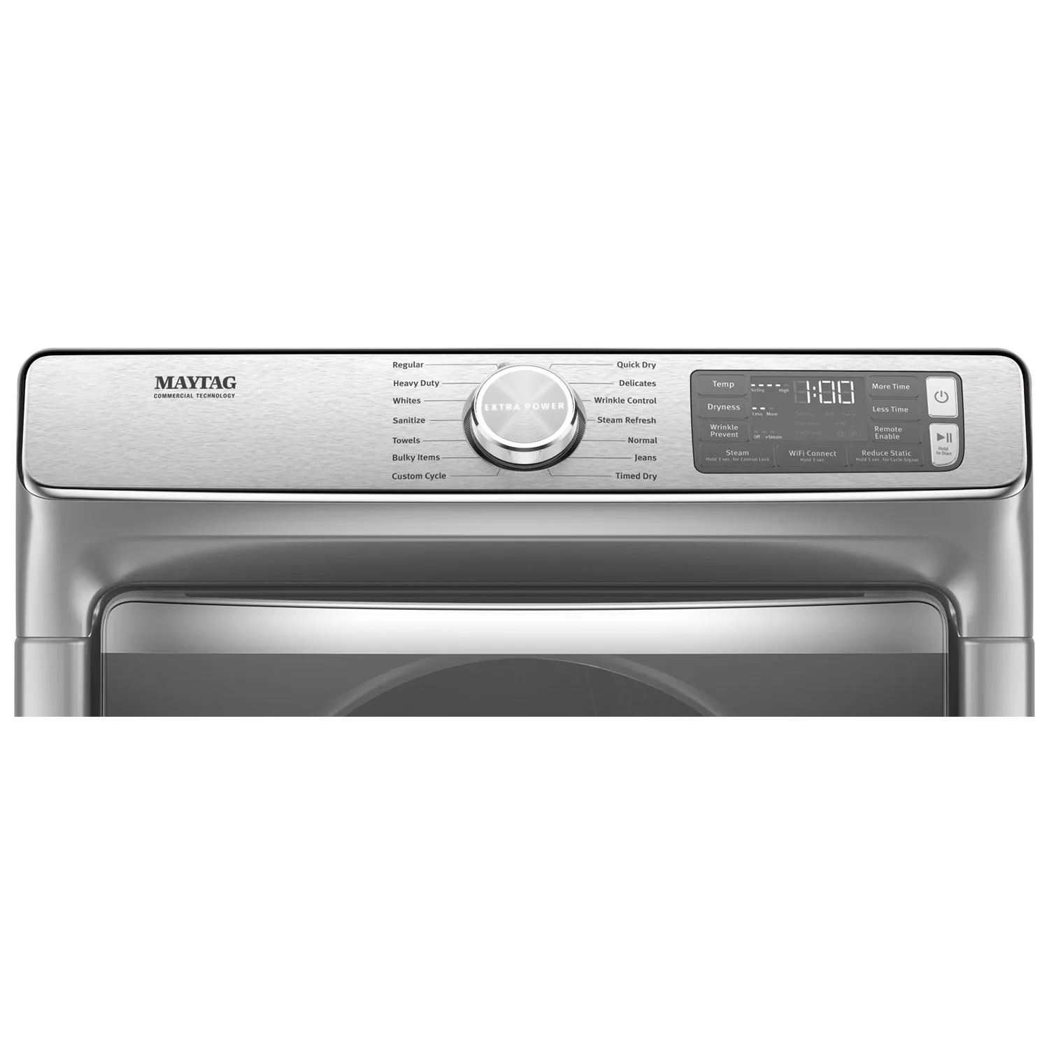 Maytag Metallic Slate Front-Load Washer (5.8 cu. ft.) & Gas Dryer (7.3 cu. ft.) - MHW8630HC/MGD8630HC
