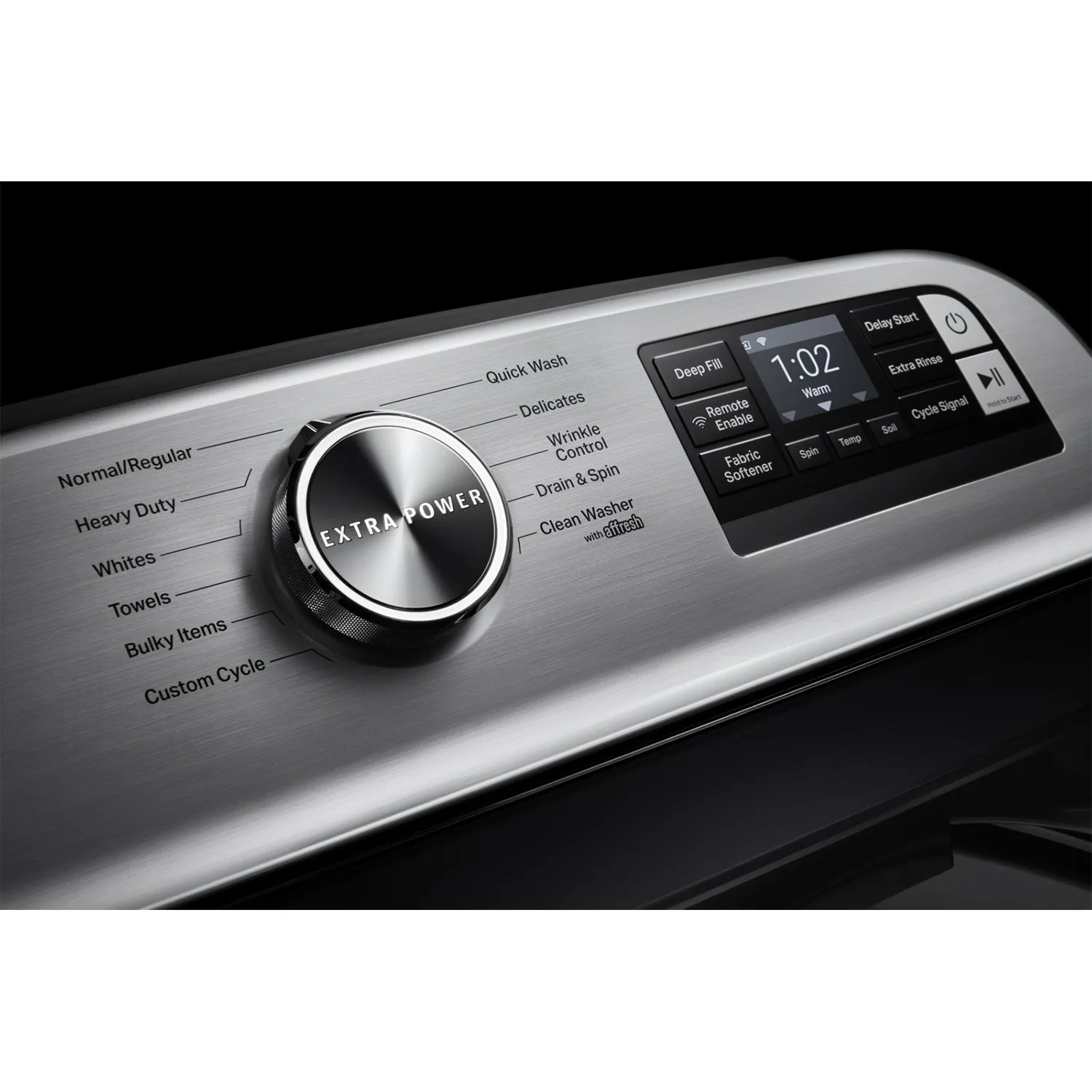 Maytag Metallic Slate Smart Top-Load Washer (5.4 cu. ft.) & Electric Dryer (7.4 cu. ft.) - MVW6230HC/YMED7230HC