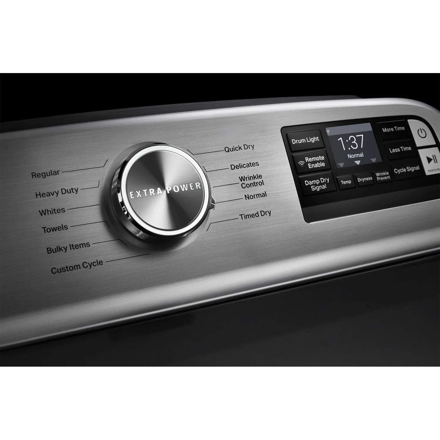 Maytag Metallic Slate Smart Top-Load Washer (6.0 cu. ft.) & Electric Dryer (7.4 cu. ft.) - MVW7230HC/YMED6230HC