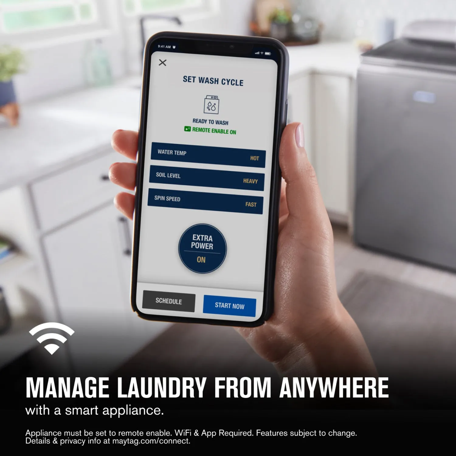 Maytag Metallic Slate Smart Top-Load Washer (6.0 cu. ft.) & Electric Dryer (7.4 cu. ft.) - MVW7230HC/YMED6230HC