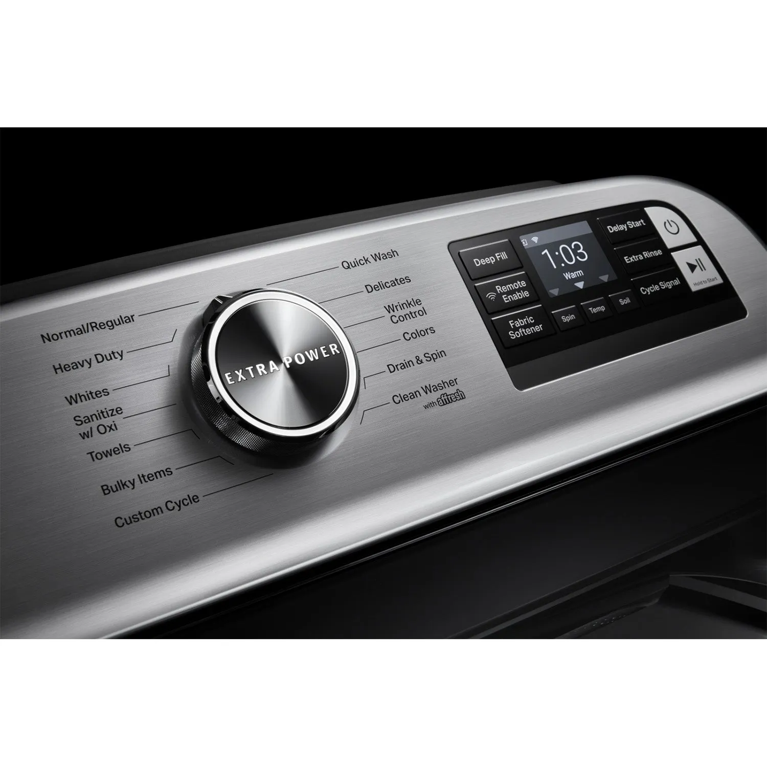 Maytag Metallic Slate Smart Top-Load Washer (6.0 cu. ft.) & Electric Dryer (7.4 cu. ft.) - MVW7230HC/YMED6230HC