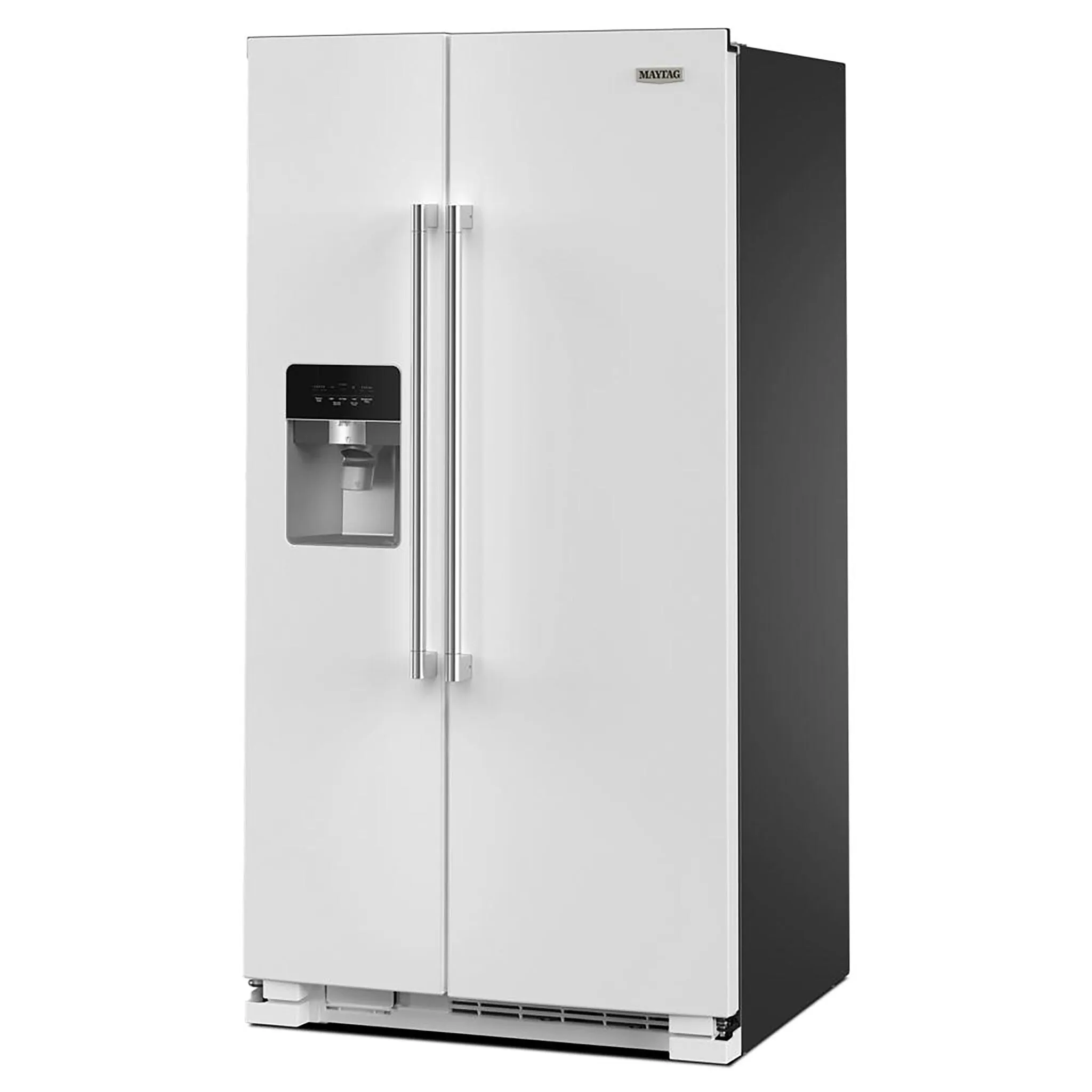 Maytag White Side-by-Side Refrigerator (24.5 Cu.Ft.) - MRSF4036PW