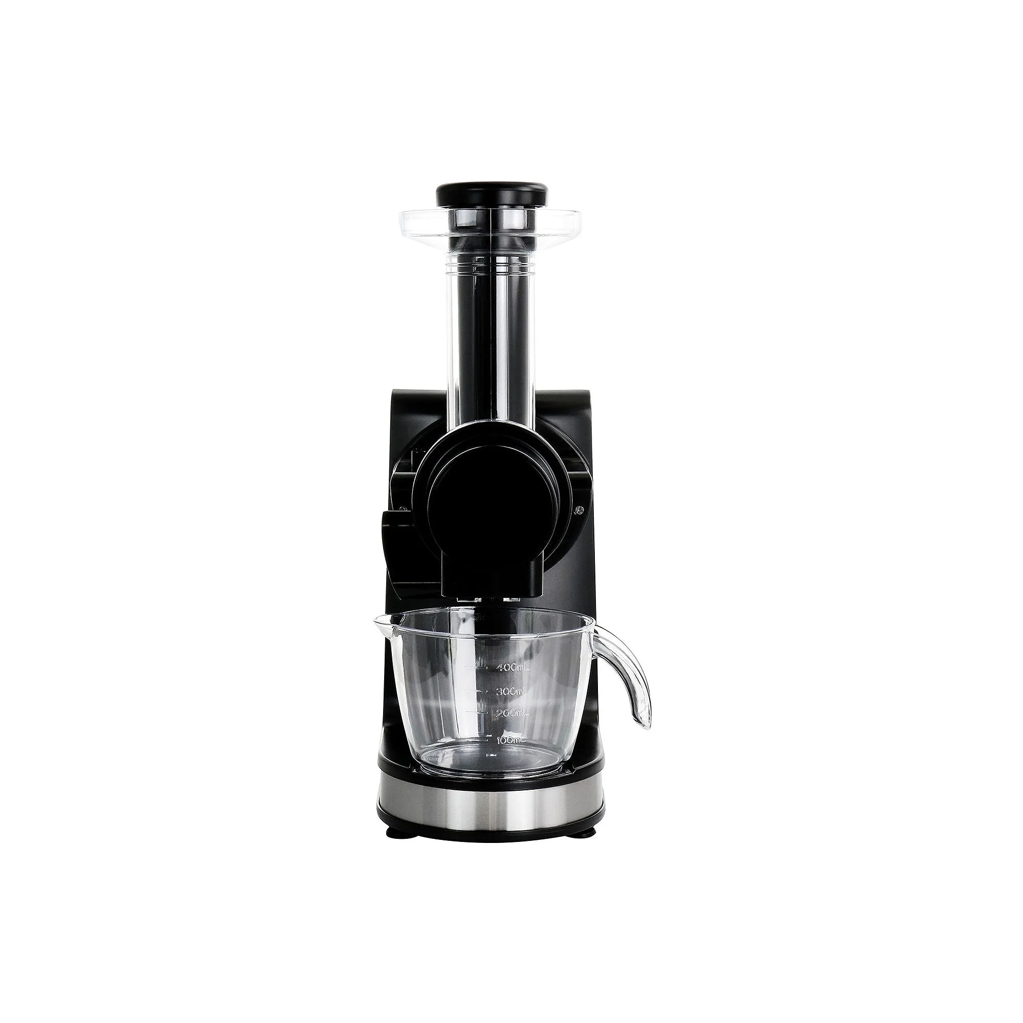 MegaChef MCSJ-111 150W Masticating Slow Juicer with Reverse Function, Stainless Steel