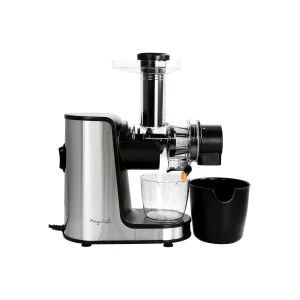 MegaChef MCSJ-111 150W Masticating Slow Juicer with Reverse Function, Stainless Steel
