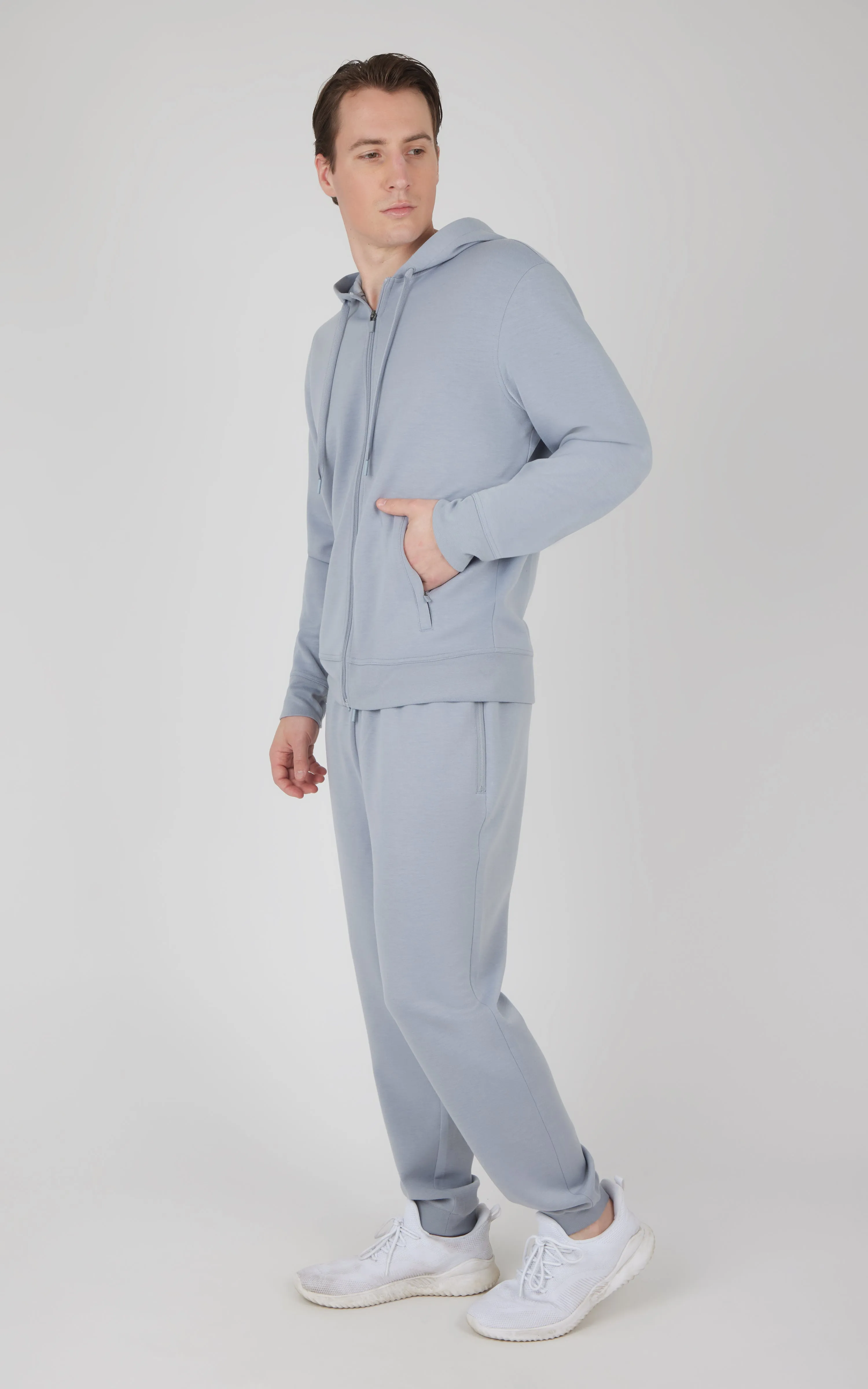 Mens Softlite Full Zip Jacket and Jogger Set