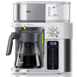 MultiServe Drip Coffee - White/Stainless Steel