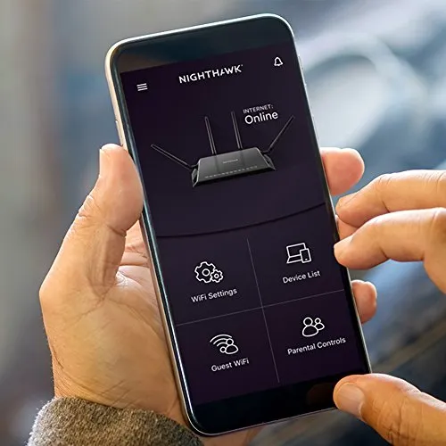 NETGEAR R8000P-100NAS Nighthawk X6S AC4000 Tri-band Gigabit Wi-Fi Router