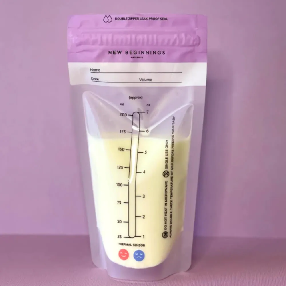 New Beginnings Breast Milk Storage Bags 25pk